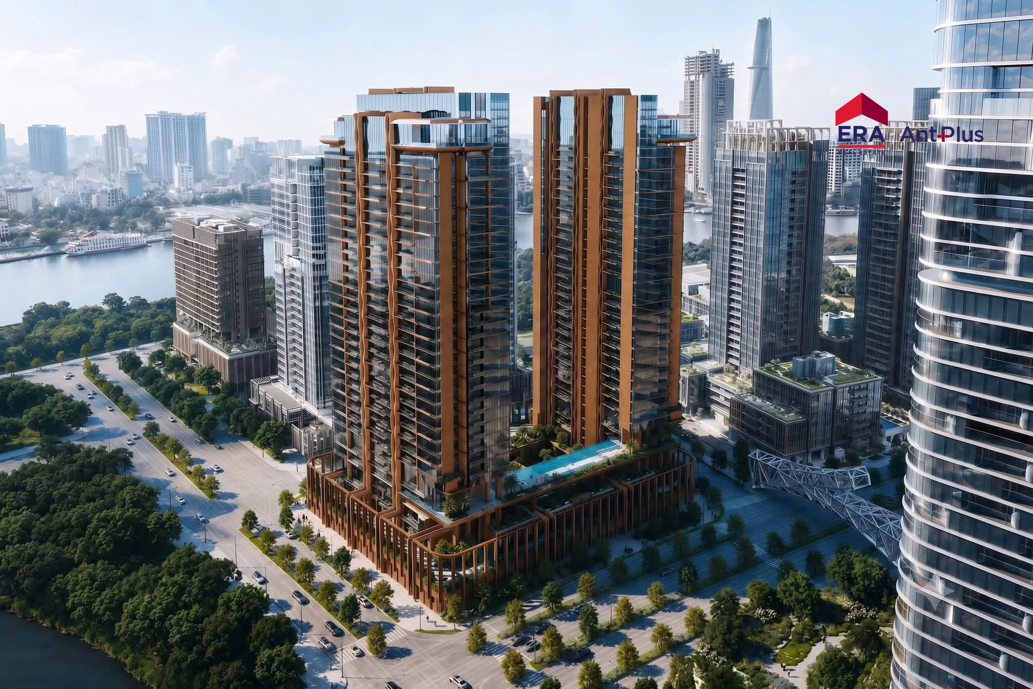 Phối cảnh tổng thể Empire City Thủ Thiêm